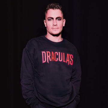 Dracula's Black Crew Neck Jumper