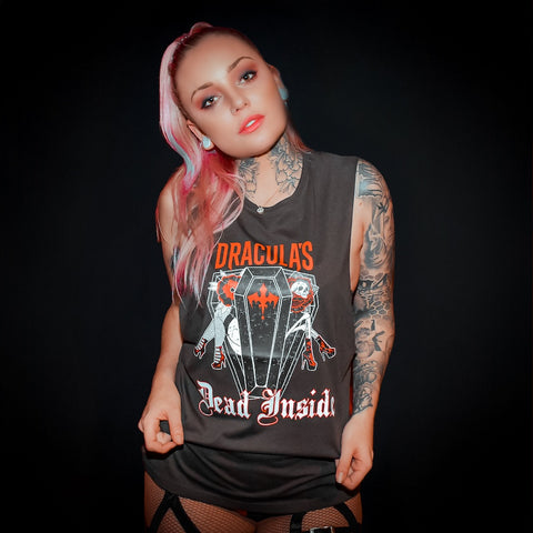 Dracula's Coal Dead Inside Singlet