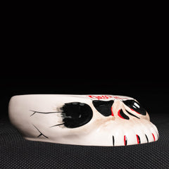 Dracula's Ceramic Skull Bowl