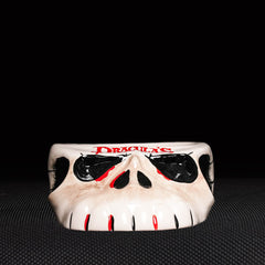 Dracula's Ceramic Skull Bowl