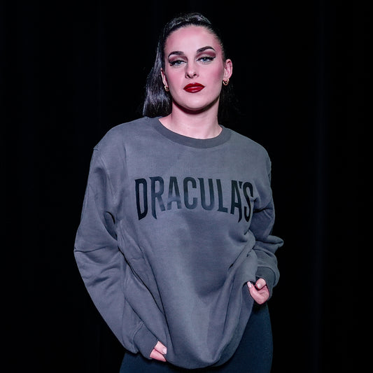 Dracula's Off-Black Crew Neck Jumper