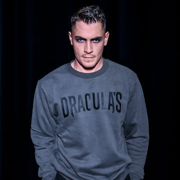 Dracula's Off-Black Crew Neck Jumper