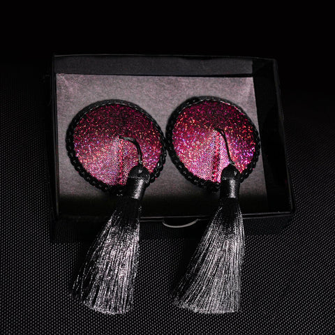 Red Heart Tassel Pasties