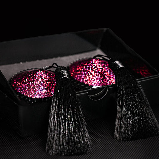 Pink Circle Tassel Pasties
