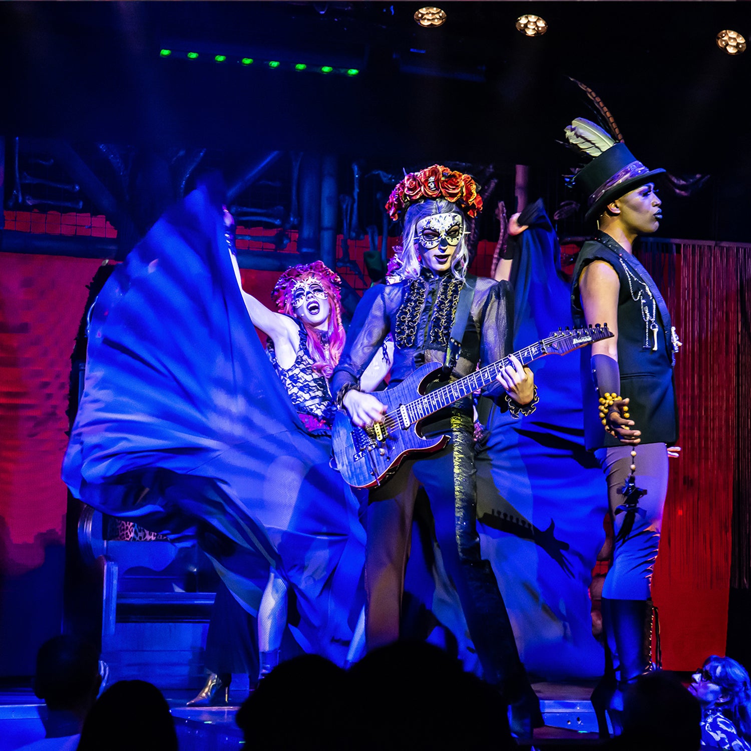 Live on Stage Dracula's Cabaret Gold Coast 'Muertos' Cast